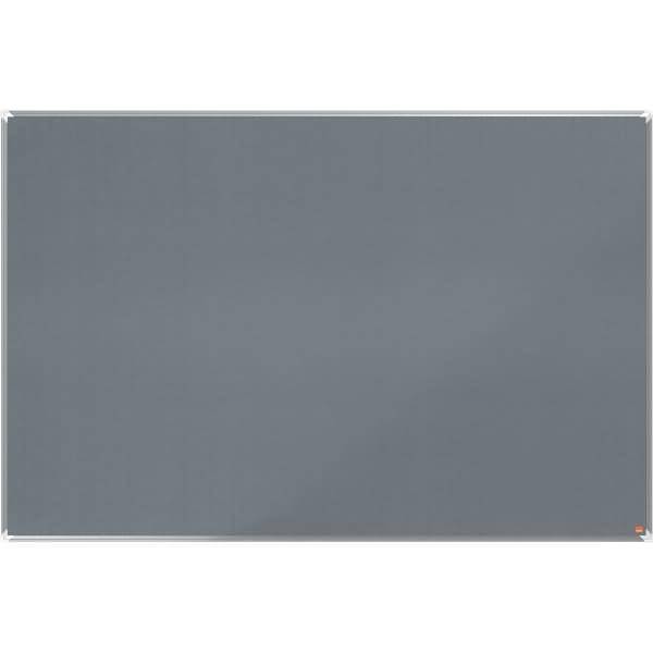 Filz-Notiztafel Premium Plus Aluminiumrahmen 1800x1200mm grau