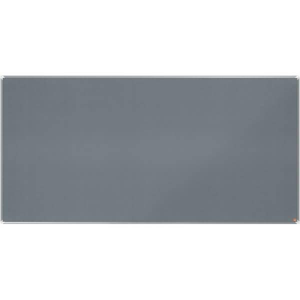 Filz-Notiztafel Premium Plus Aluminiumrahmen 2400x1200mm grau