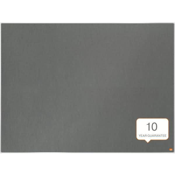 Filz-Notiztafel Impression Pro Aluminiumrahmen 1200x900mm grau