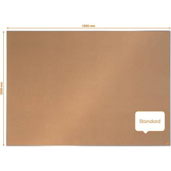Kork-Notiztafel Impression Pro Aluminiumrahmen 1500x1200mm