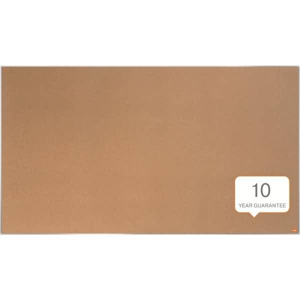Kork-Notiztafel Impression Pro Widescreen 70 Zoll Aluminiumrahmen 1550x870 mm
