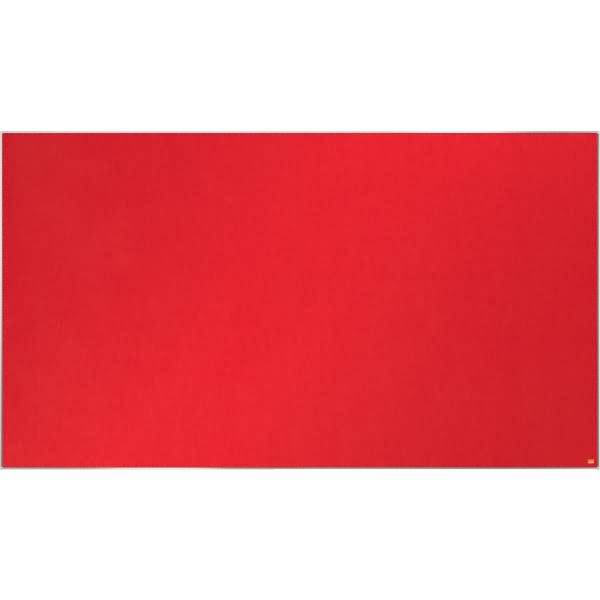 Filz-Notiztafel Impression Pro Widescreen 85 Zoll Aluminiumrahmen 1880x1060mm rot