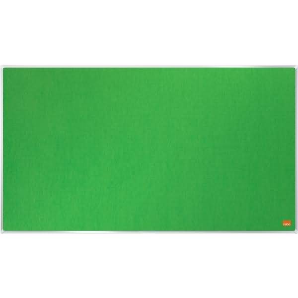 Filz-Notiztafel Impression Pro Widescreen 32 Zoll Aluminiumrahmen 710x400mm grün