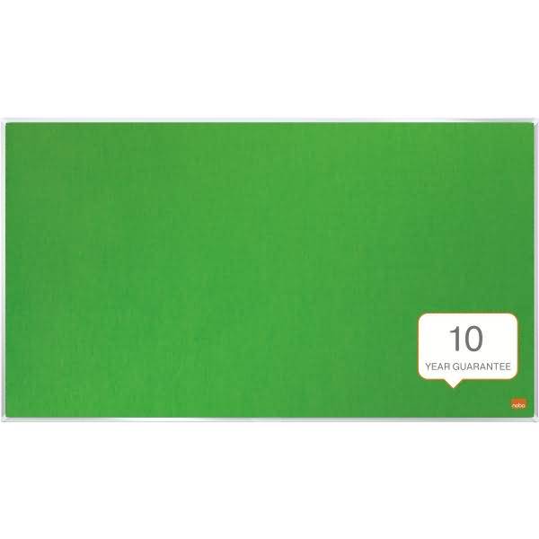 Filz-Notiztafel Impression Pro Widescreen 32 Zoll Aluminiumrahmen 710x400mm grün