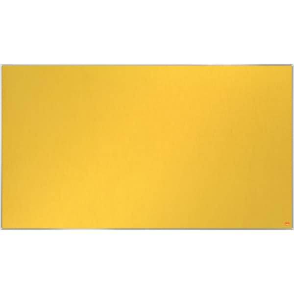 Filz-Notiztafel Impression Pro Widescreen 55 Zoll Aluminiumrahmen 1220x690mm gelb