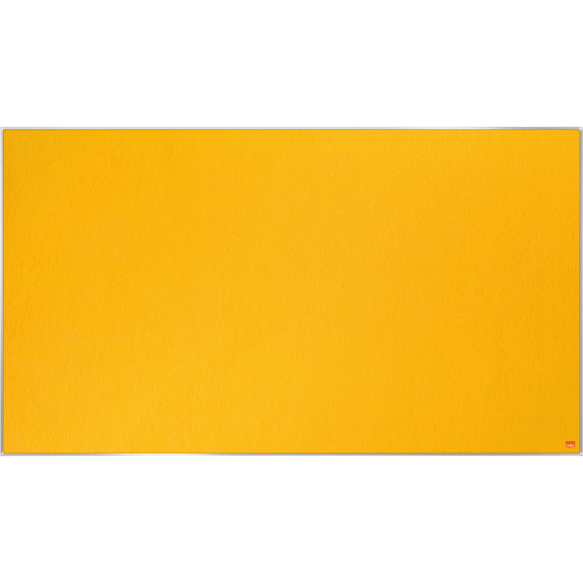 Nobo Notiztafel Impression Pro 1915431 69x122cm Filz gelb
