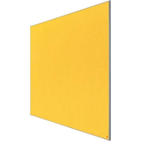 Filz-Notiztafel Impression Pro Widescreen 85 Zoll Aluminiumrahmen 1880x1060mm gelb
