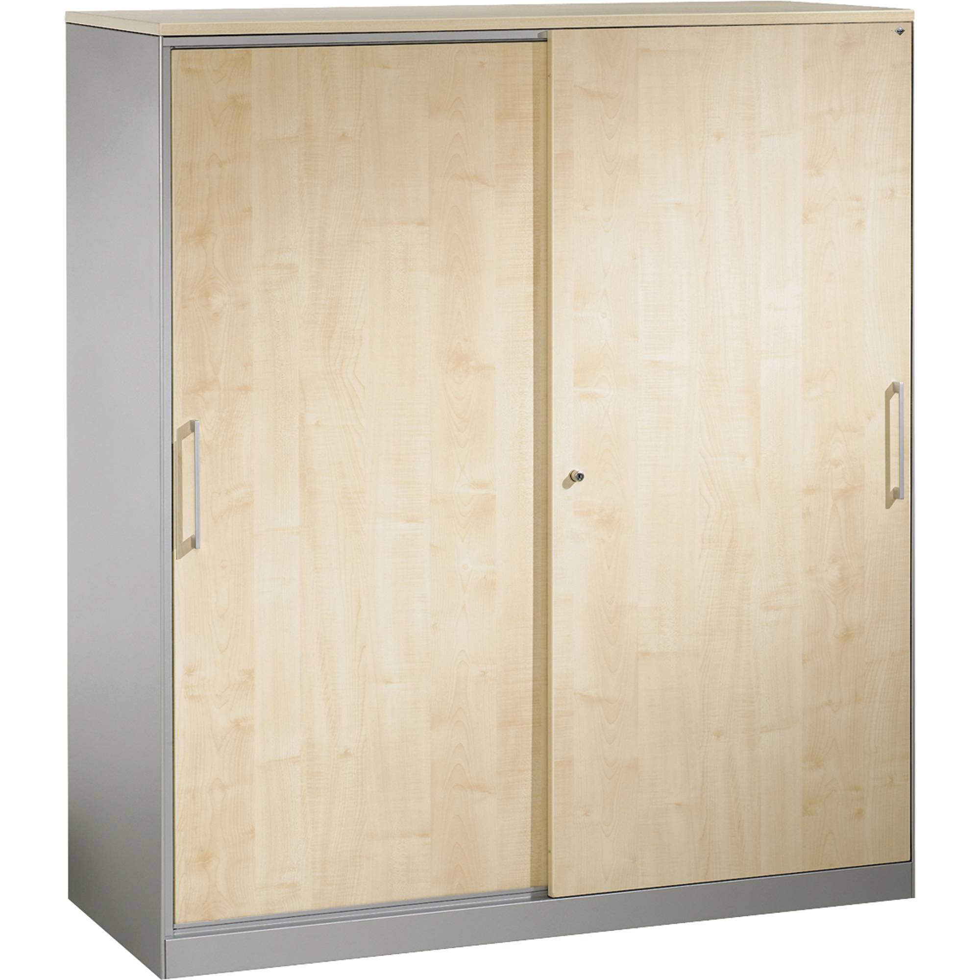 C+P Aktensideboard 142011000S10011 4OH 1635x1200x435mm wsalu/ah