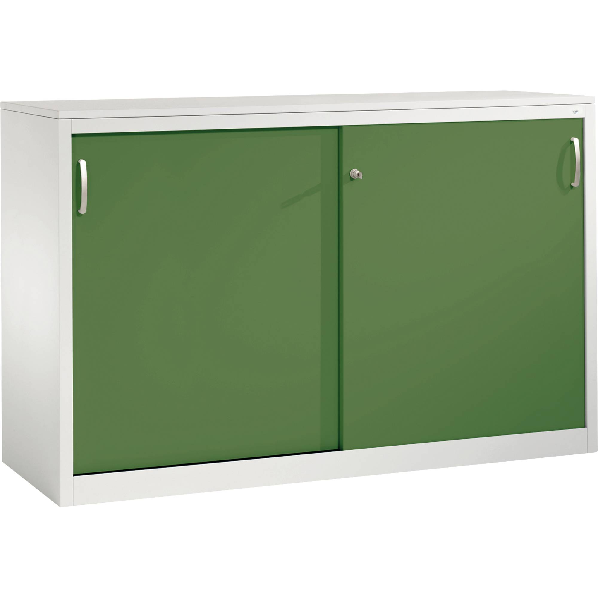 C+P Akten-Sideboard 215600S10051 2x2OH 1000x1600x500mm lgr/rgn