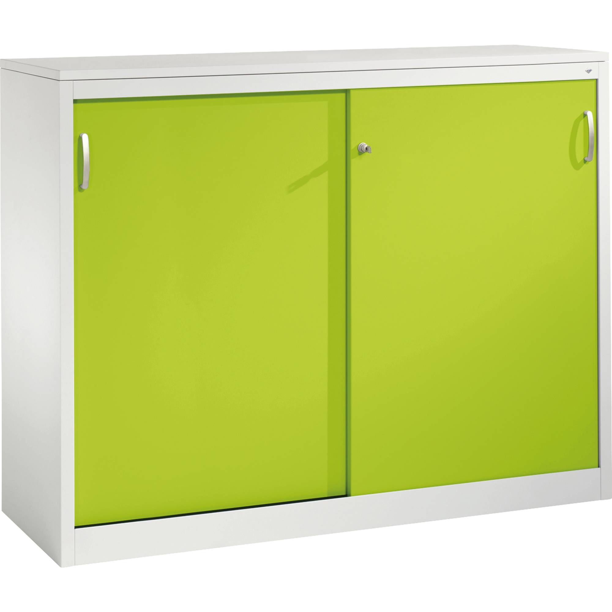 C+P Akten-Sideboard 21571200S10246 2x3OH 1200x1600x500mm lgr/cgn