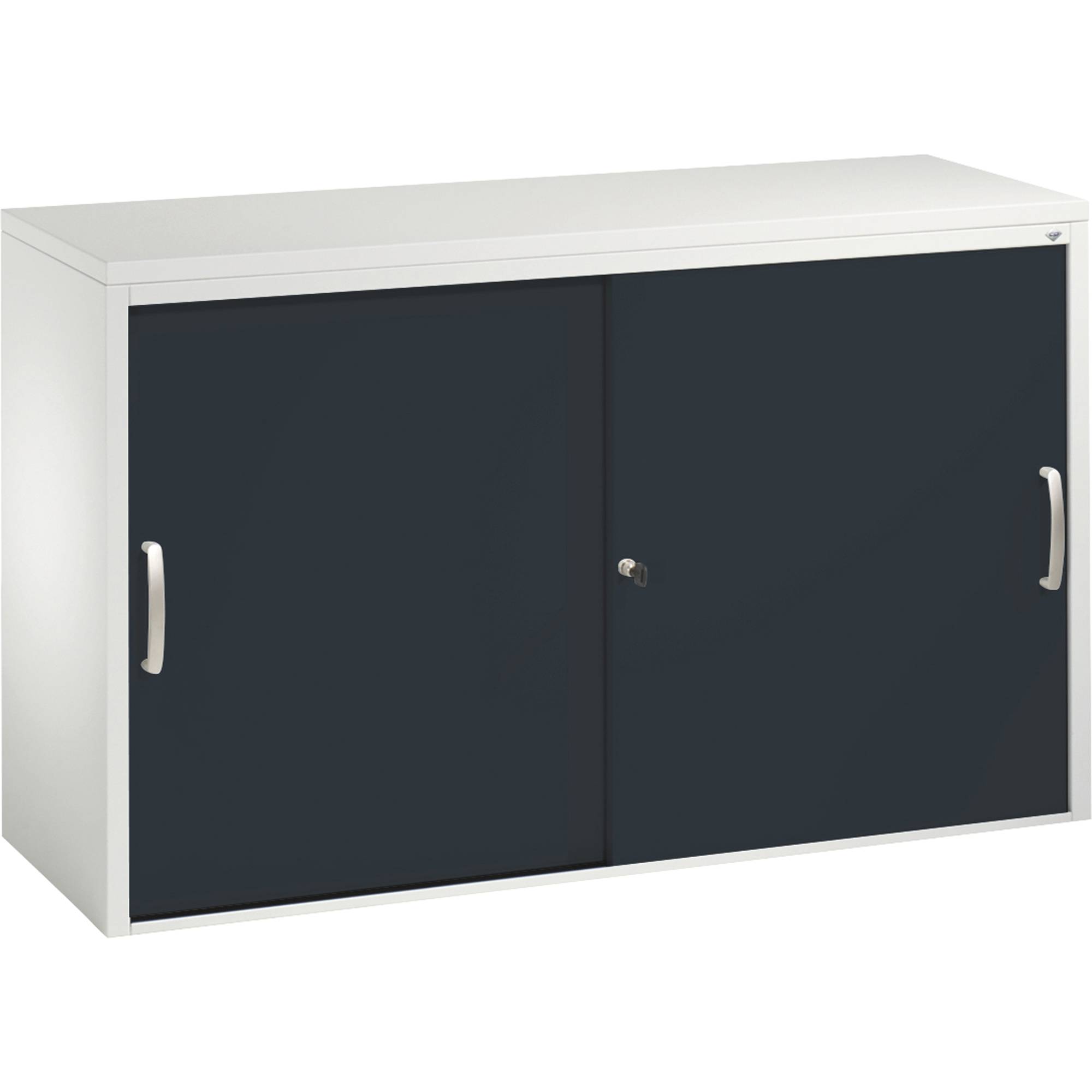 C+P Akten-Sideboard 572300S10111 Schiebetüren 2x2OH B1200mm lgr/swgr