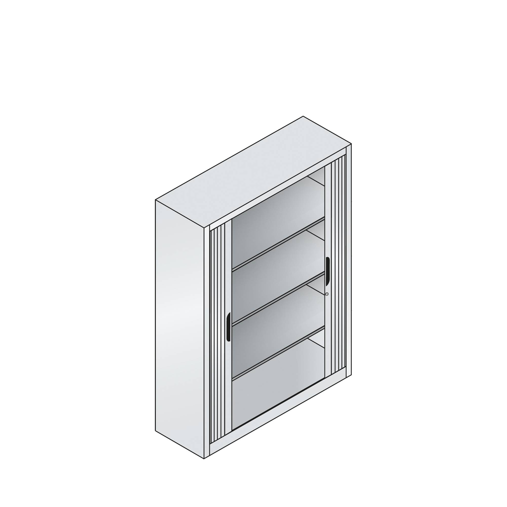 C+P Akten-Sideboard Omnispace 321300S10050 1660x1200x420mm wsalu