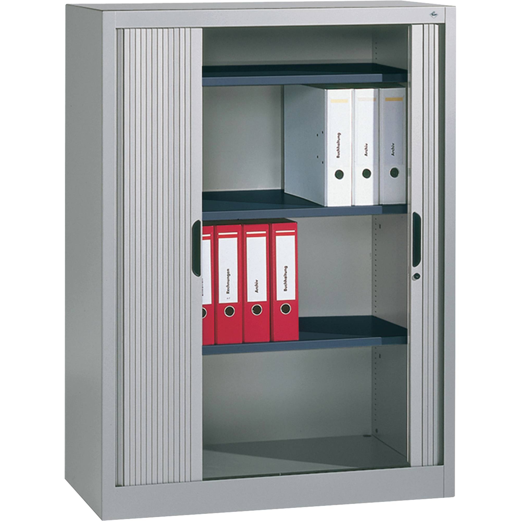 Akten-Sideboard Omnispace 322200S10038 1345x1000x420mm weißaluminium