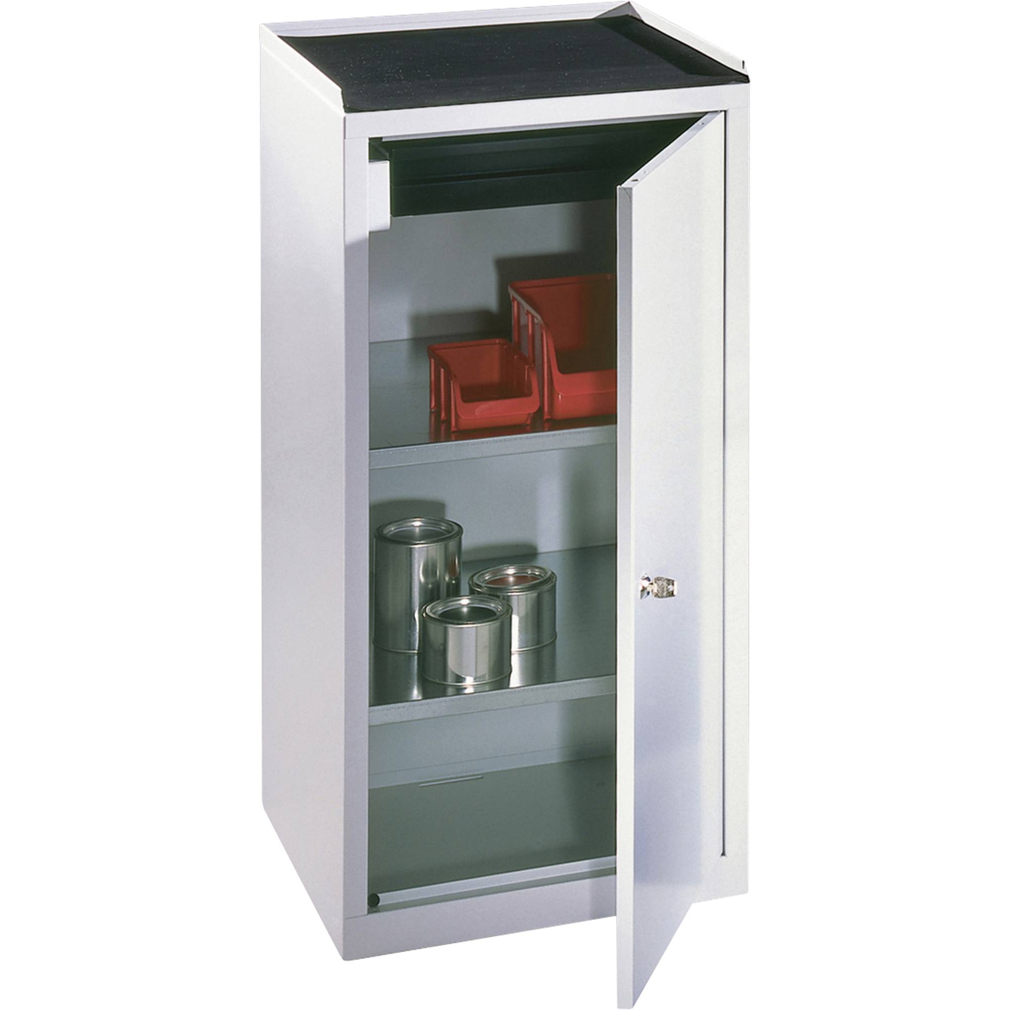 C+P Werkzeug-Beistellschrank 872100S10001 2Böden lgr/lgr