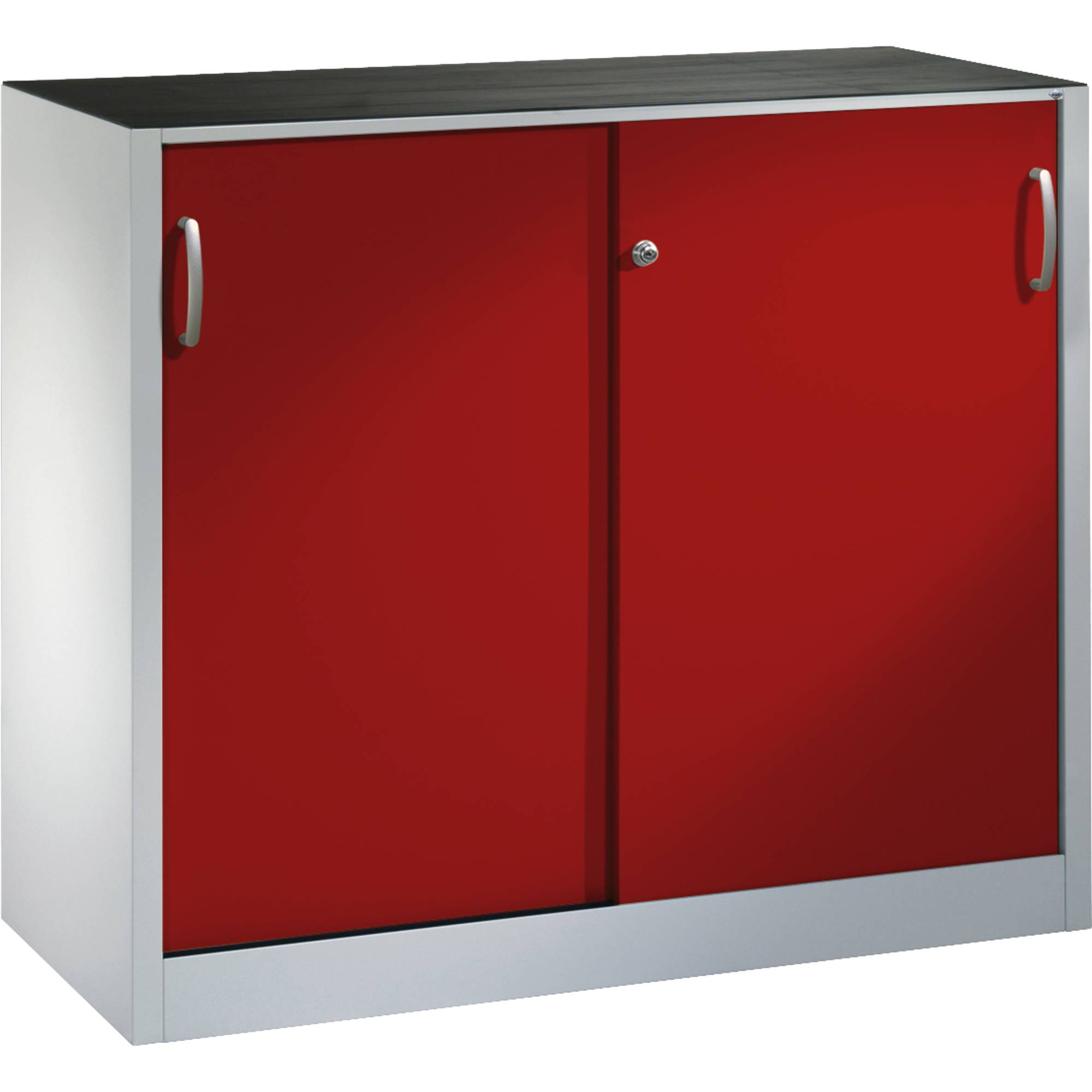 C+P Werkzeugschrank 204609S10070 Schiebetür 1000x1200x400mm lgr/rrt