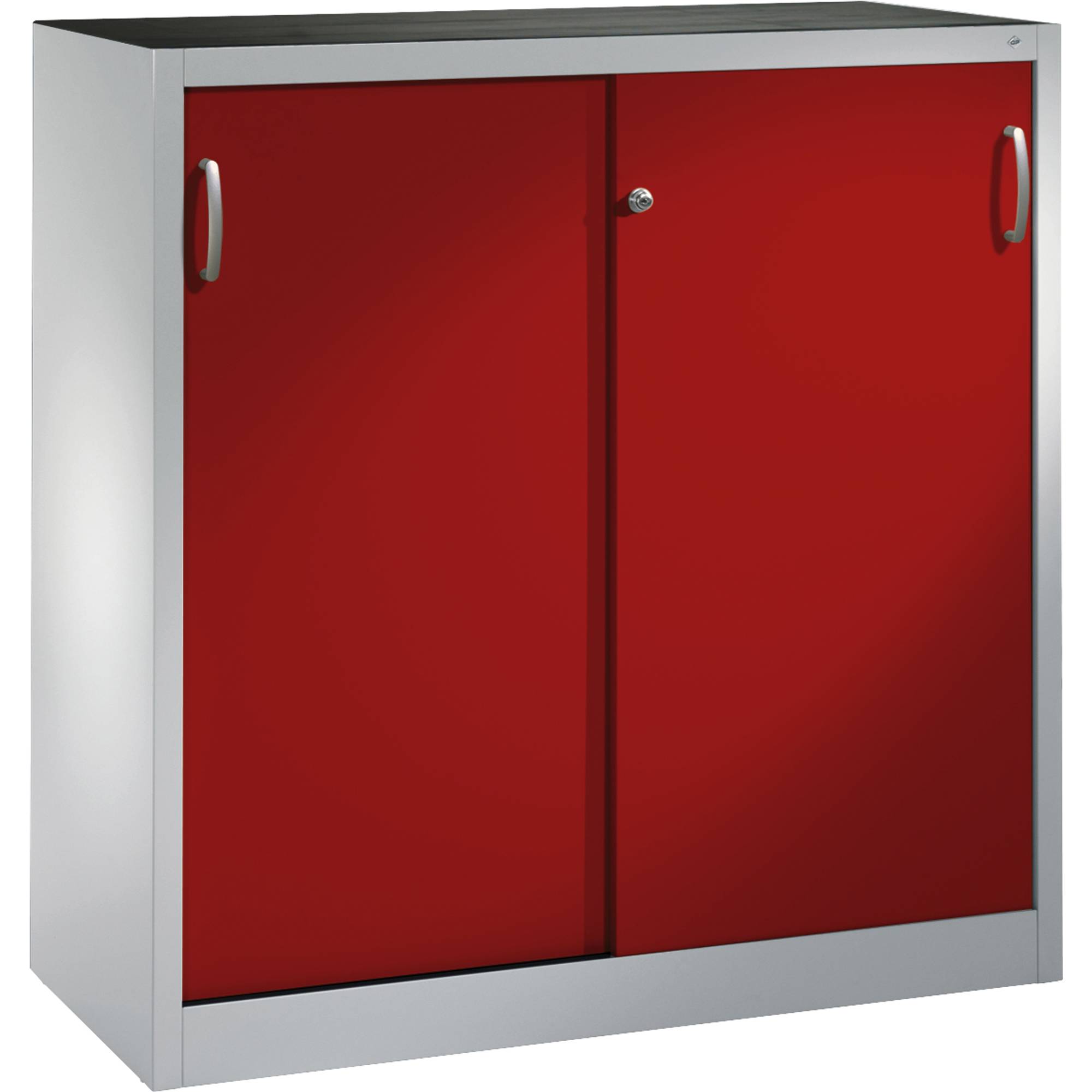 C+P Werkzeugschrank 204709S10030 Schiebetür 1200x1200x400mm lgr/rrt