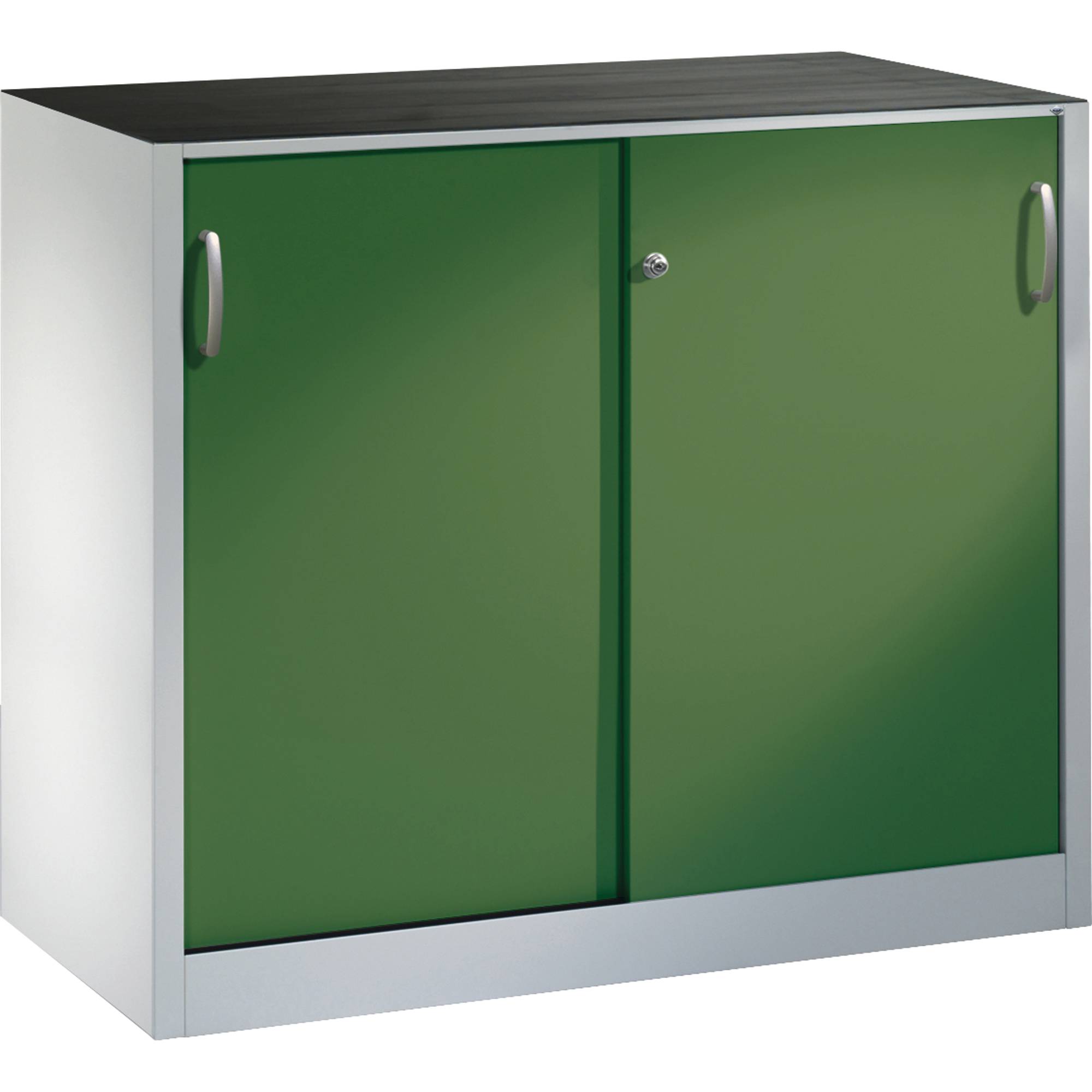 C+P Werkzeugschrank 205609S10073 Schiebetür 1000x1200x500mm lgr/rgn