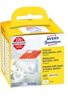 Avery Zweckform - Papier - permanenter Klebstoff - weiß - 54 x 70 mm 320 Etikett(en) (1 Rolle(n)