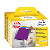 Avery Zweckform - Entfernbarer Klebstoff - weiß - 32 x 57 mm 1000 Etikett(en) (1 Rolle(n)