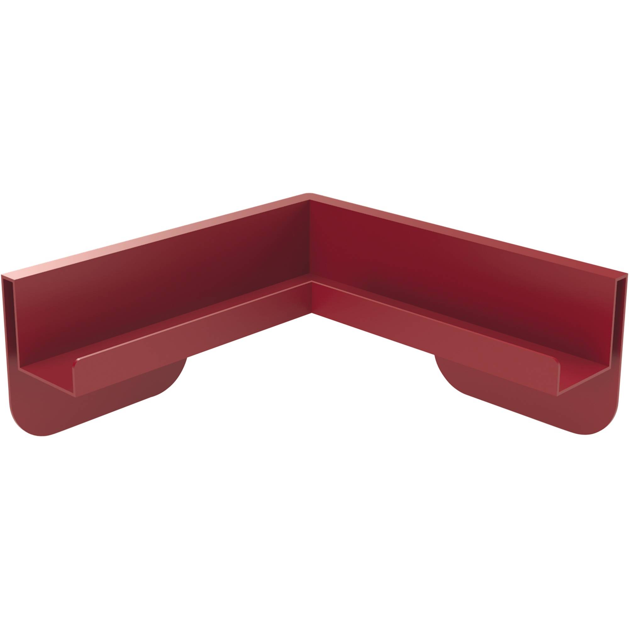 magnetoplan Eckablage Infinity Wall 114663003 rubinrot