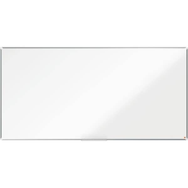 Whiteboard Premium Plus Emaille magnetisch Aluminiumrahmen 2400x1200mm weiß