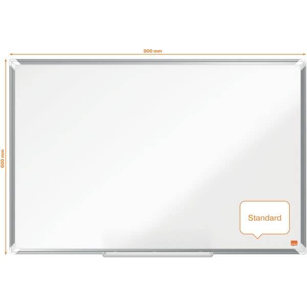 Whiteboard Premium Plus Stahl magnetisch 900x600mm weiß