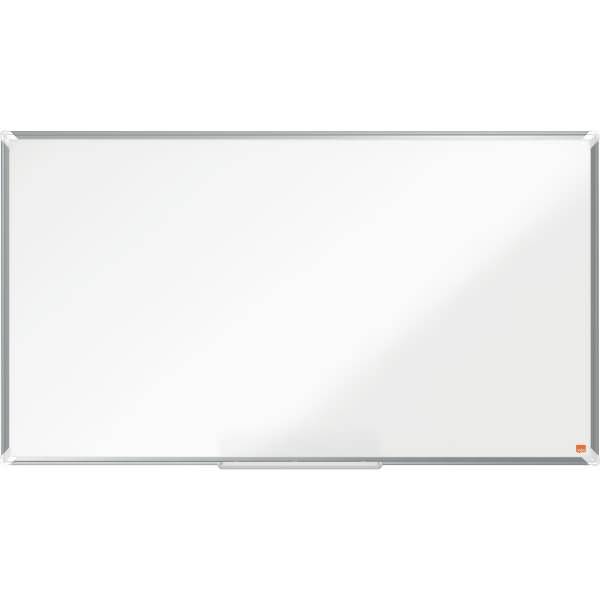 Whiteboard Premium Plus Emaille Widescreen 55 Zoll magnetisch Alu-Rahmen weiß
