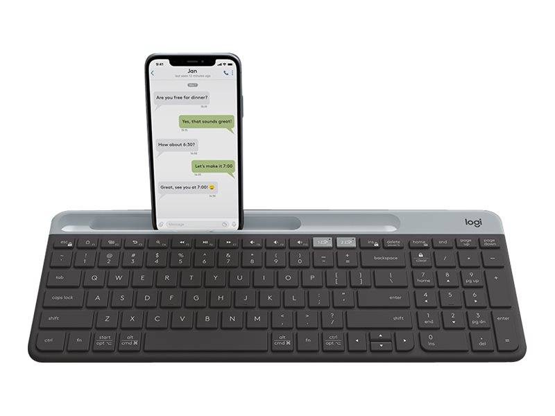 Logitech Slim Multi-Device K580 - Tastatur - kabellos