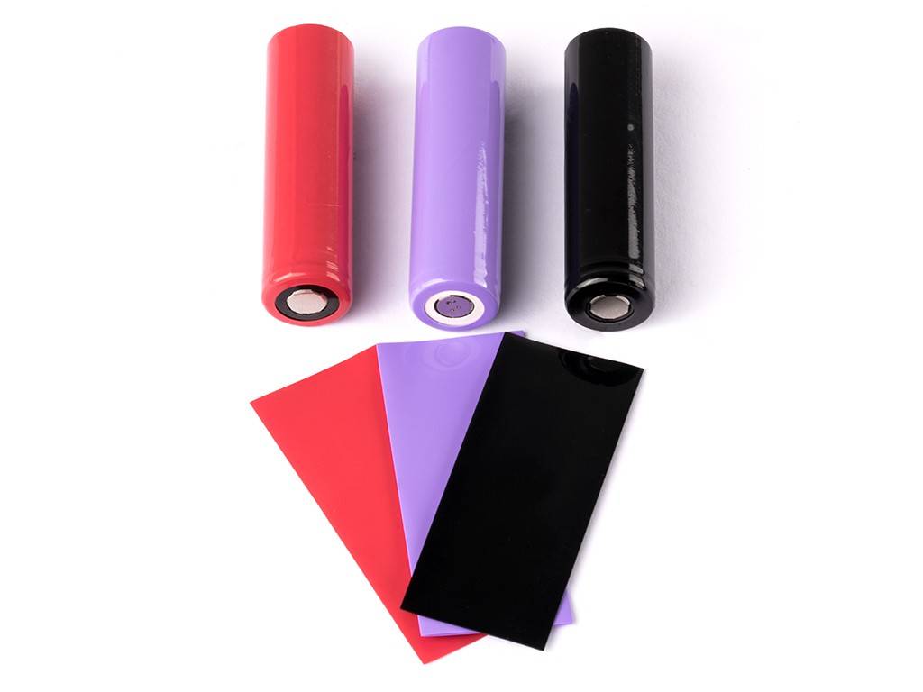 PVC Wärmeschrumpfschlauch ø18,12 mm x 70 mm für 18650 Zellen