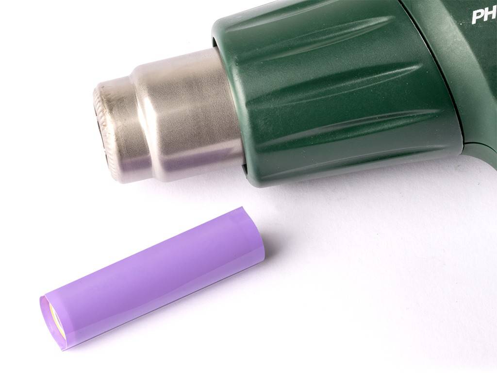 PVC Wärmeschrumpfschlauch ø18,12 mm x 70 mm für 18650 Zellen