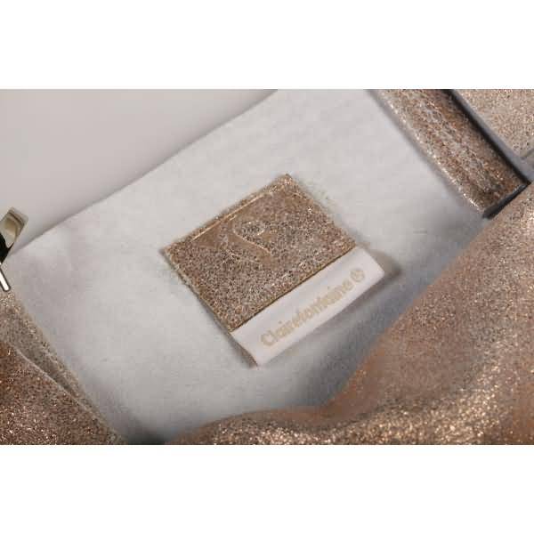 Tasche Federe Leder 16x9x23cm copper