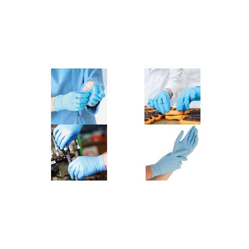 HYGONORM Nitril-Handschuh "SAFE LIGHT", S, blau, puderfrei