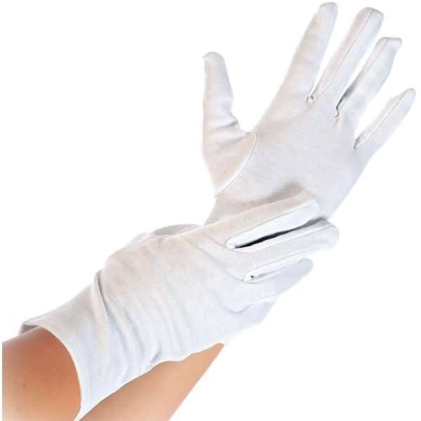 Baumwoll-Handschuh Blanc XS 22cm weiß VE=12 Paar