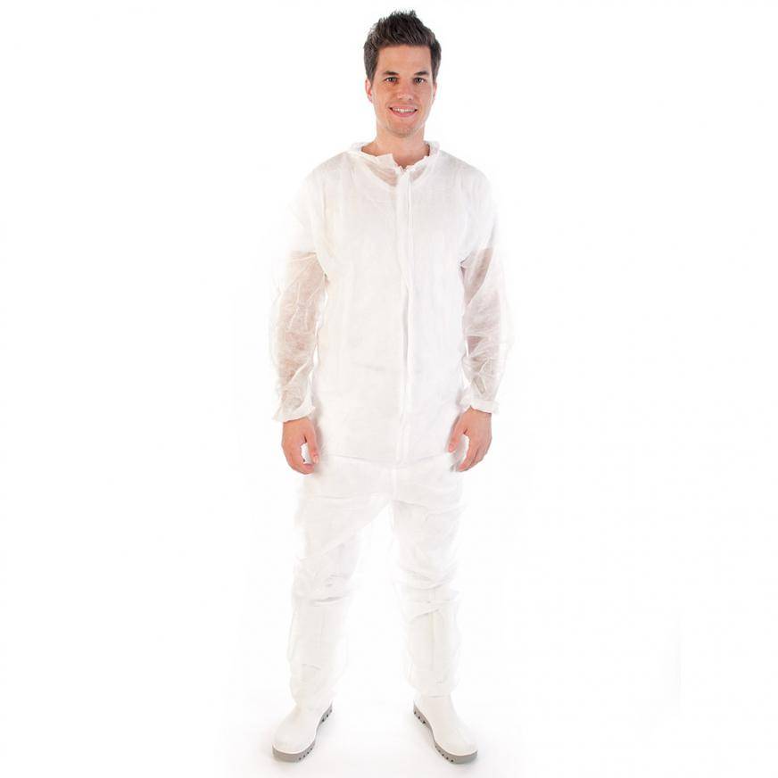 Overalls Light, PP, XXL, weiß, L: 175cm, U: 140cm