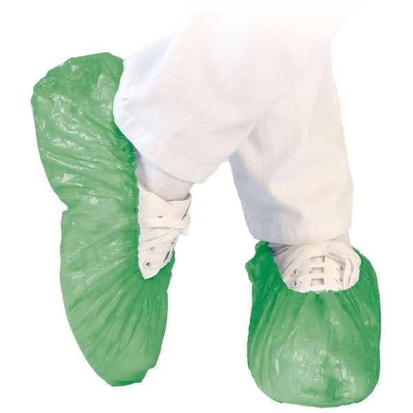 Überschuh Standard ca. 40 my 41cm grün VE=100 Stück