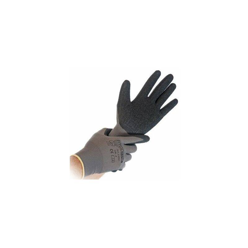 HYGOSTAR Arbeitshandschuh Skill, grau/schwarz, L