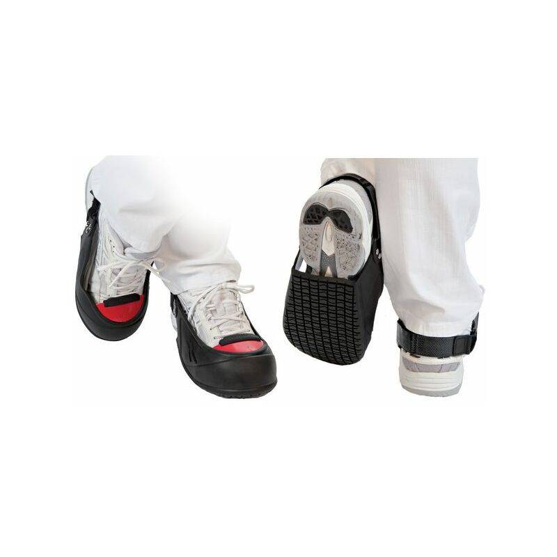 HYGOSTAR Sicherheits-Überschuh, schwarz, Größe 39 - 43
