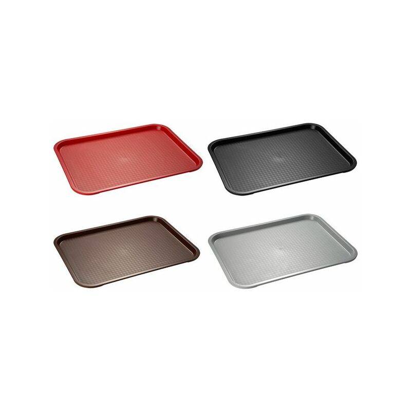APS Fast Food-Tablett, (B)410 x (T)305 mm, schwarz