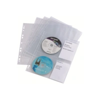 Durable CD/DVD Cover Light M - CD-Umschläge - Kapazität: 4 CD, 4 DVD - durchsichtig (Packung mit 10) Durable CD/DVD Cover Light M - CD-Umschläge - Kapazität: 4 CD, 4 DVD - durchsichtig (Packung mit 10)