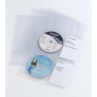 Durable CD/DVD Cover Light M - CD-Umschläge - Kapazität: 4 CD, 4 DVD - durchsichtig (Packung mit 10) Durable CD/DVD Cover Light M - CD-Umschläge - Kapazität: 4 CD, 4 DVD - durchsichtig (Packung mit 10)