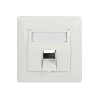 LogiLink - Keystone-Steckdose - 1 Modul - Pure White