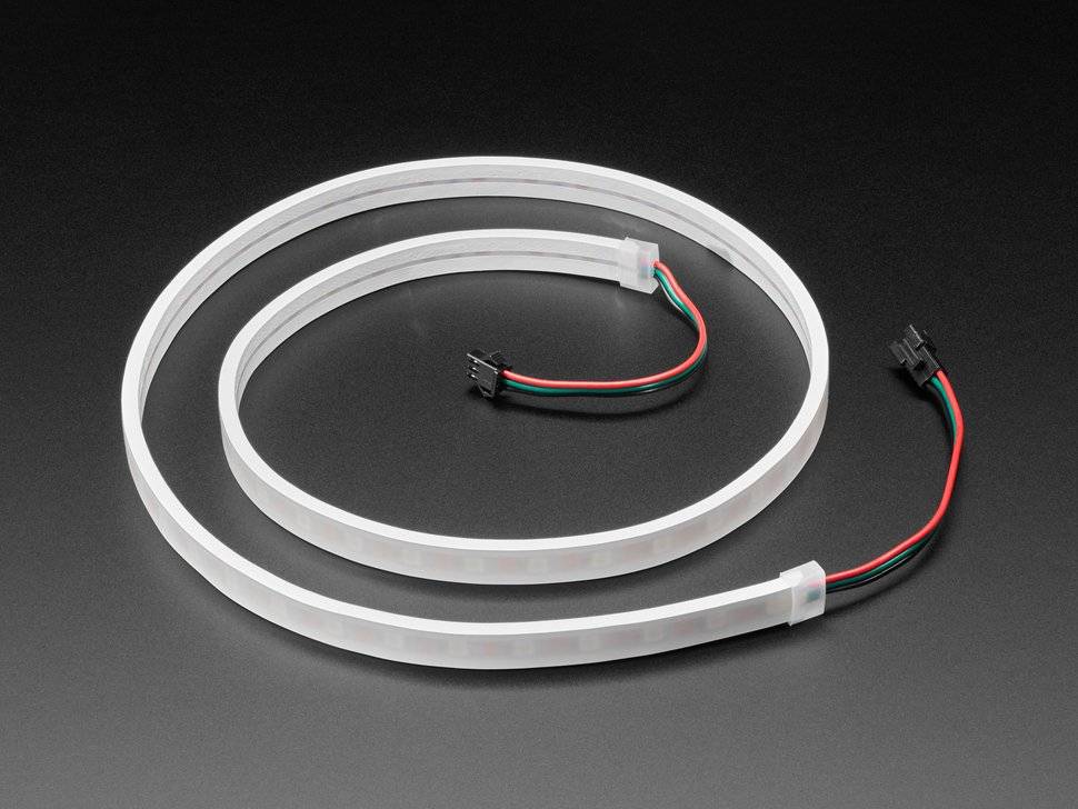Adafruit Silicone Sheath NeoPixel LED Strip - 60 LEDs/m - 1 meter 4915
