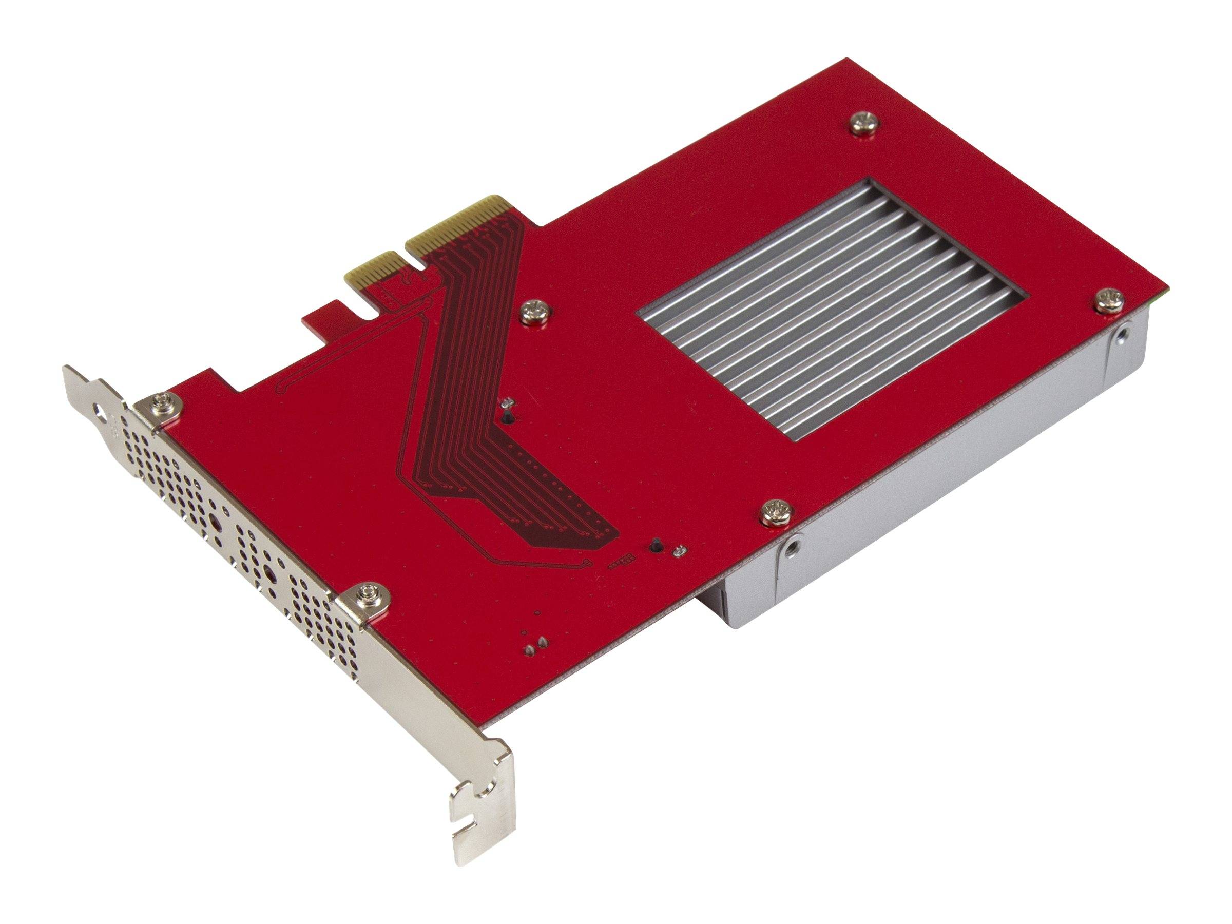 StarTech.com U.2 auf PCIe Adapter für 2,5"" U.2 NVMe SSD - SFF 8639 - 4x PCI Express 3.0 - NVMe PCIe Adapter - U.2 PCIe K