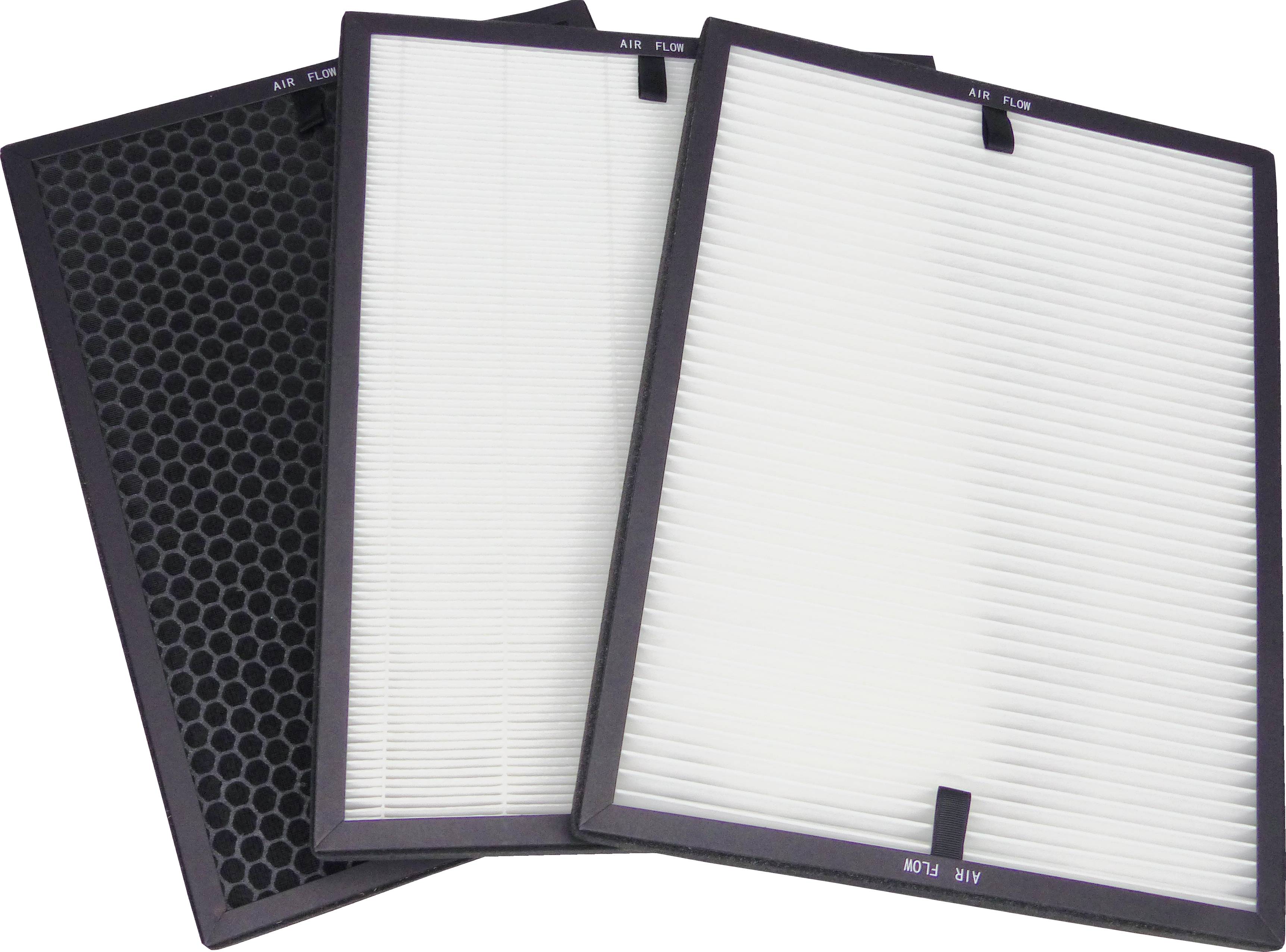 WDH Filtersatz 3 Filter – Passend für den Luftreiniger WDH-C03