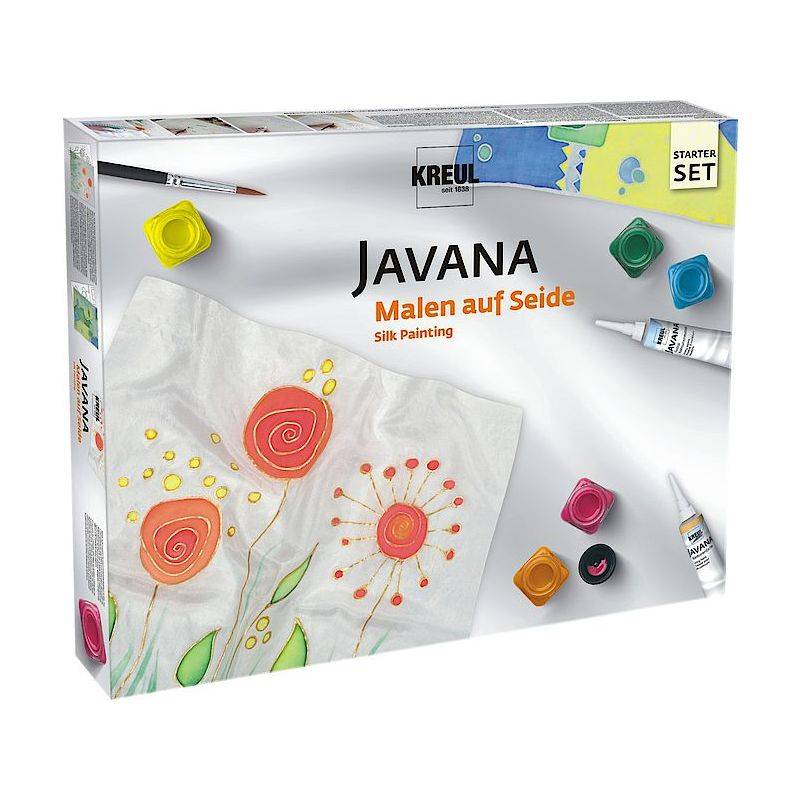 KREUL Seidenmalfarbe JAVANA, Seidenmalkasten