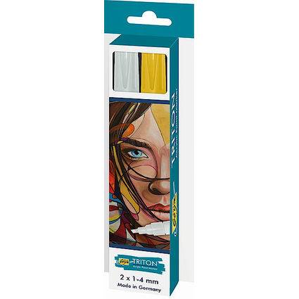 KREUL Acrylmarker TRITON Acrylic Marker, 2er-Set