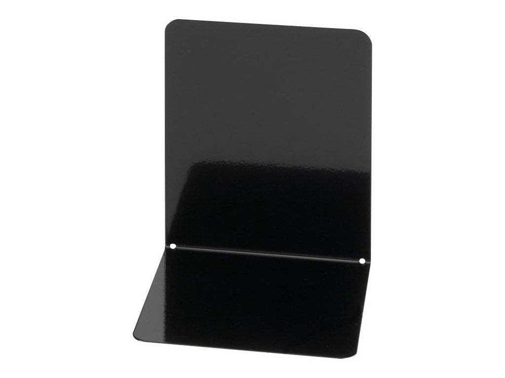 JAKOB MAUL - MAUL - Buchstütze - Metall - Black Gloss (Packung mit 2)