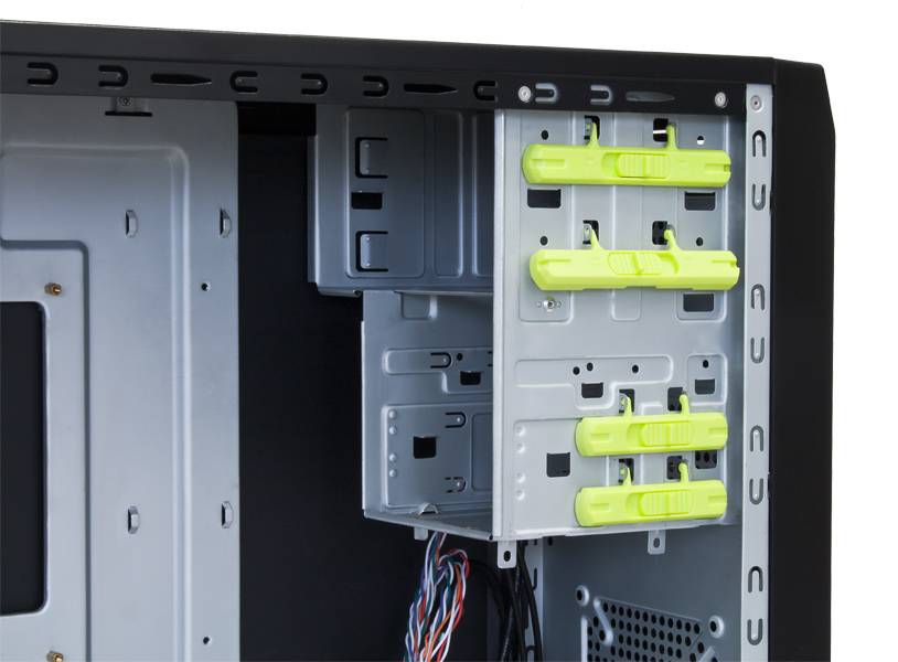 Chieftec LIBRA Series LG-01B - Tower - ATX - ohne Netzteil (ATX12V 2.3/ PS/2)