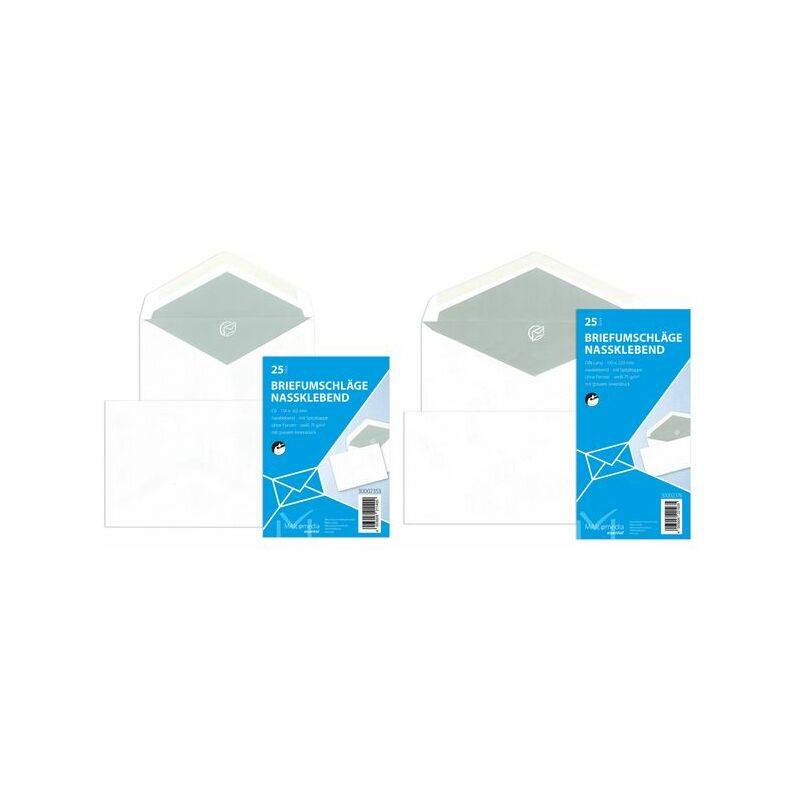 MAILmedia Briefumschlag Offset weiß, C6, ohne Fenster