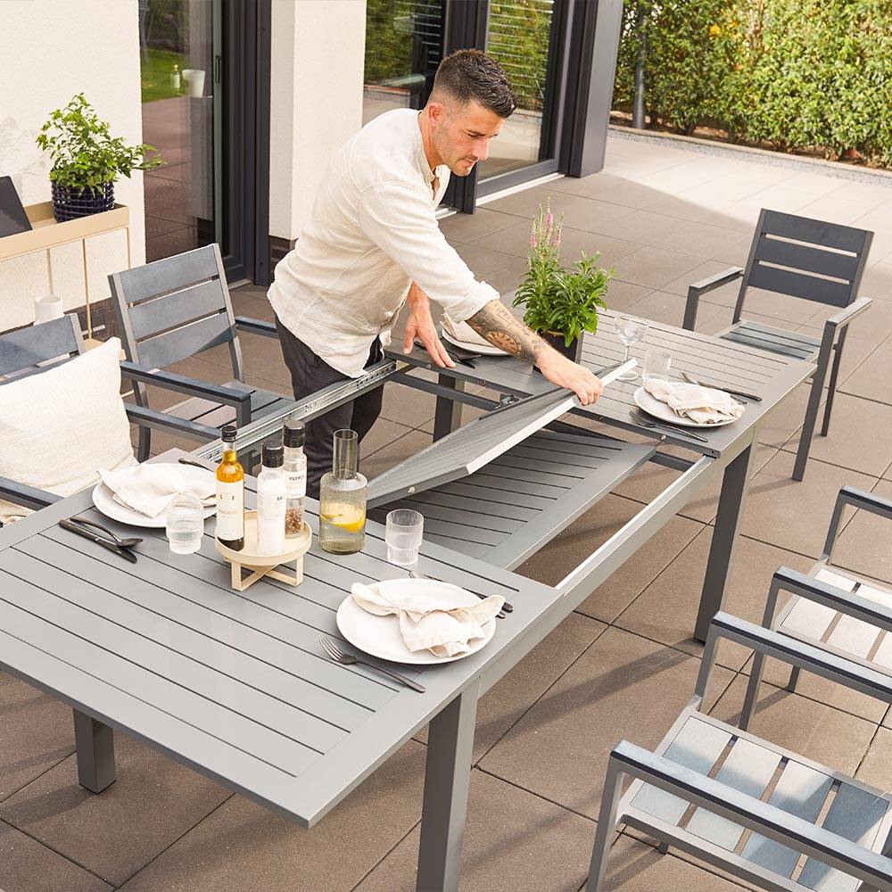 SITZGRUPPE CASA MADERA - Menge: 9 tlg.